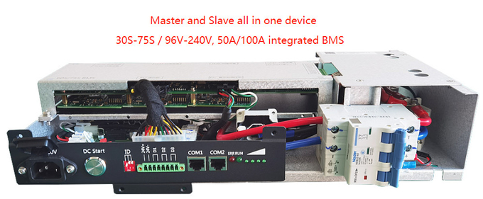 128V 40S 50A Integrated BMS For Solar Energy Storage Management