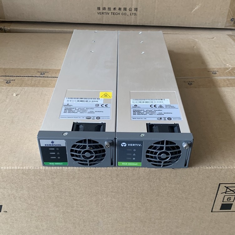 Vertiv Emerson R48-3000E3 Rectifier Module Emerson R48-3000E3 Telecom Power Rectifier Module