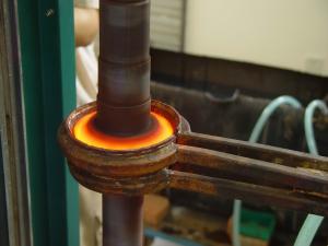 China Tempering Shaft Induction Heat treatment Machine induction hardening of gears wholesale