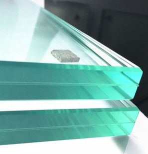 Clear Tempered Over Laminated Glass 6.38/10.38/16/12 /13.52 Mm Low Iron Polished