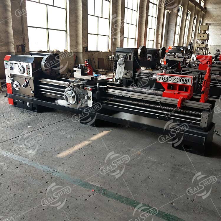 CW61 Bench Metal Lathe Horizontal Flat Bed Lathe Turning And Cutting