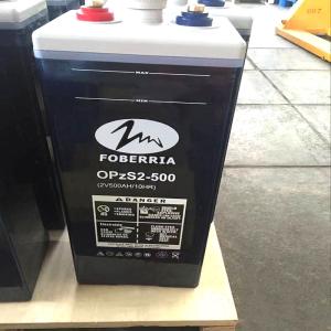 China 2V 500ah Tubular Gel Vrla Battery 20 Years Lifetime Opzs Batteries wholesale