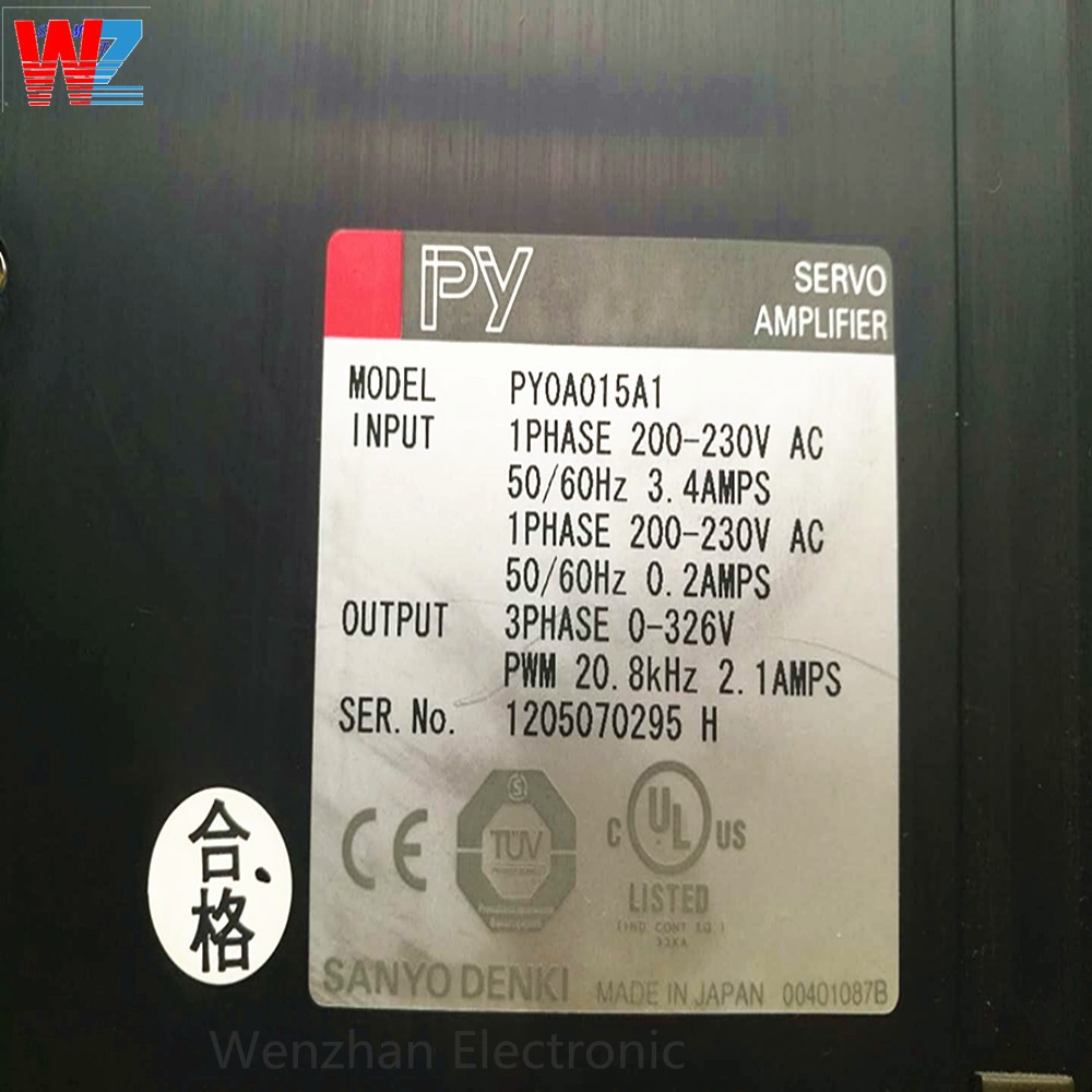 SMT Smasung pick and place machine servo drive sanyo denki servo drive PY0A015A1