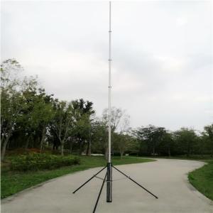 China Guyed Push Up Lightweight 18M Telescopic Antenna Tower wholesale
