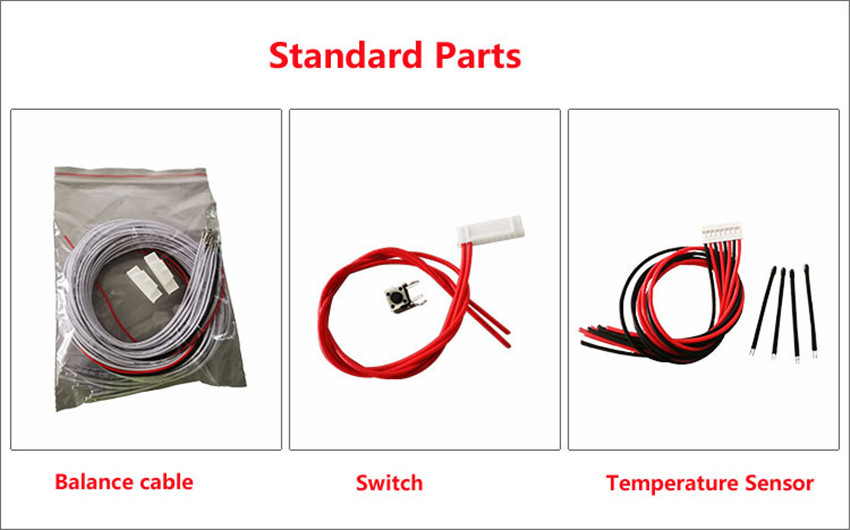 Smart Ant LTO Battery BMS 10S-24S 450A 300A 200A For Li Polymer Battery