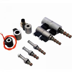 China Energized Dual Coil Cartridge Solenoid Valve hydraulic 4 way 3 position wholesale