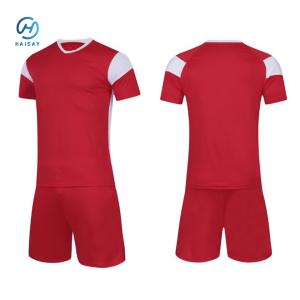 China XL Adult Size 100% Polyester Fabric Material Football Jersey wholesale