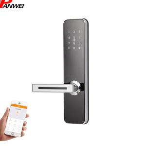 China Electronic Key Smart Code Door Lock Stainless Steel 304 Card Key Password 6V wholesale