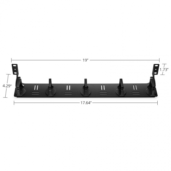 Metal Networking System and 5 D-rings Cable Management The Ideal Solution for Cabling