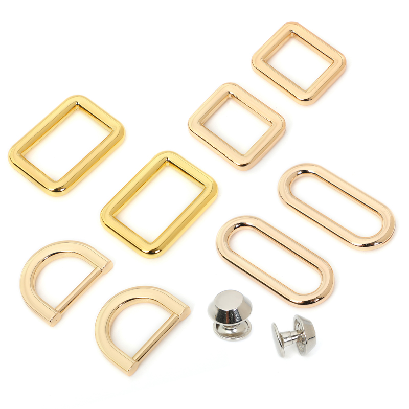 Alalamu D Shaped Handbag Rings Hardware Colorfast For Harnesses