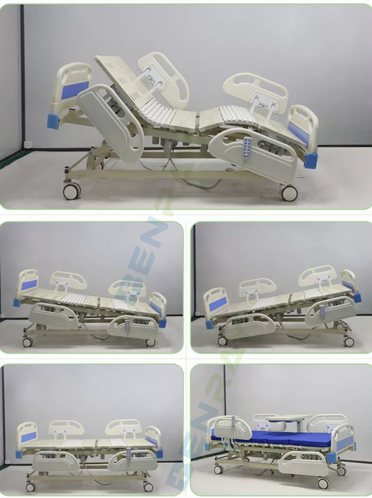 Cheap and Good Quality Luxury 5-function electric medical hospital bed for sale