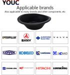 HB30G Hydraulic Breaker Rubber Diaphragm Seal Rock Hammer Rubber Diaphragm
