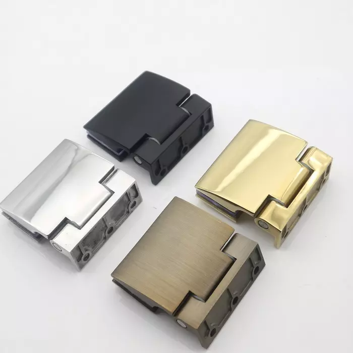 Upgrade Your Bathroom with 835g Heavy Duty Glass to Glass Shower Door Hinge 4 Colors