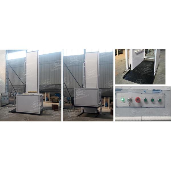 Hydraulic Disabled People Hydraulic Aluminium Alloy Wheelchair Lift