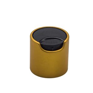 China Aluminum Plastic Metal Shroud Screw Flip 24mm Disc Top Caps wholesale