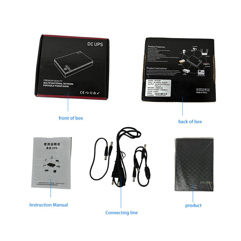 Battery For Wifi Mini UPS 10400mah 8800mah Router Ups Para Router Y Modems