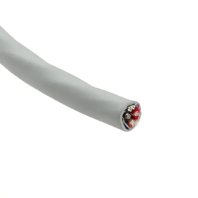 Alpha Wire 78113 SL005 CABLE 3CON 26AWG SLATE SHLD 100'