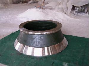 China Crusher Wear Parts / Concaves And Mantles For Cone Crushers wholesale