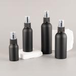 Customized Colors Aluminum Body PP Sprayer 30ml 50ml 100ml 120ml 150ml Black