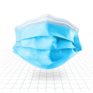 China Adjustable Nose Piece Disposable Face Mask , Non Woven Surgical Mask Customized wholesale