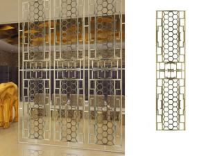 China Black Stainless Steel Room Divider For Column Cover/Cladding wholesale