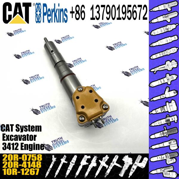 Diesel fuel injector Engine Parts Common Rail Inyector 1747526 174-7526 20R-0758