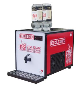 China Bars / Restaurants Shot Chiller Dispenser With Compressor Cooling System wholesale