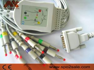China Non Detachable eCG patient cable For Mindray R12 Electrocardiograph wholesale