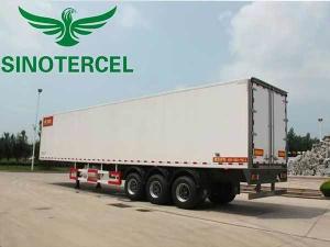China Frozen Food Refrigerated Semi Trailer 39000kg Semi Freezer Trailer For Vegetables wholesale