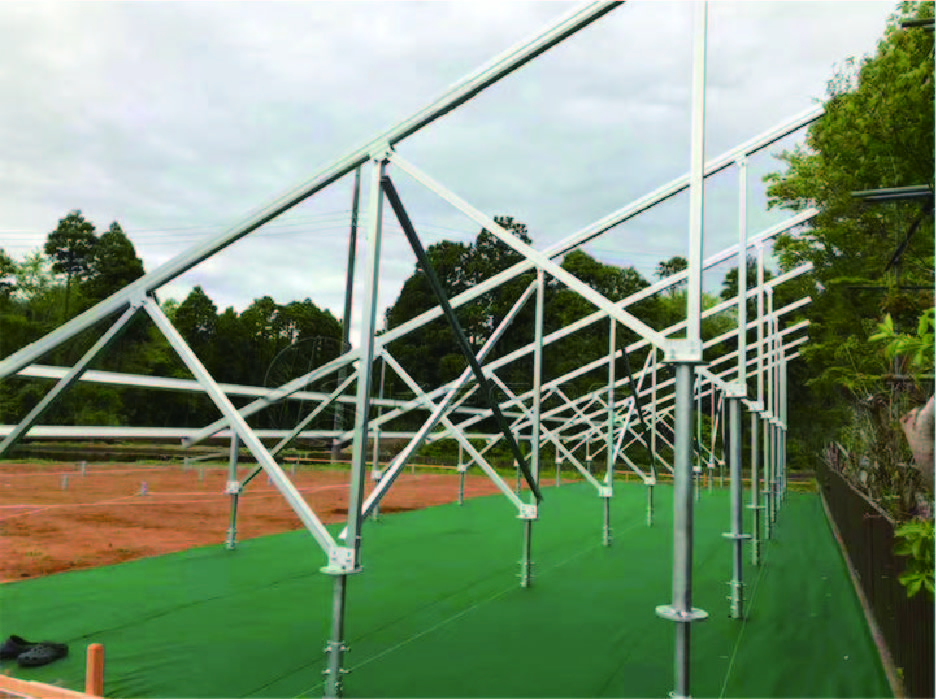Hot Dip Galvanized Steel and waterproof Solar Panel Ground Mounting System bracket