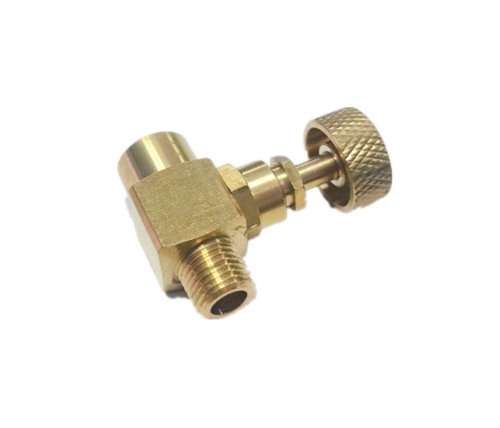 1/4 NPT Male * 1/4 NPT Female Brass Needle Valve High Pressure
