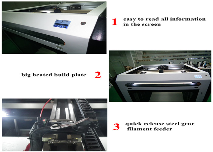 Imprimante 3D FDM Printing Plastic Mould Build Volume 750 *750*750mm 3D Printer