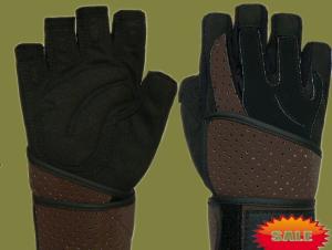 China Gym weight lifting gloves wholesale