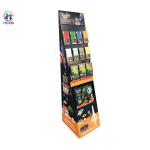 Retail Store Fixtures Free Standing Cardboard Floor Display Stand