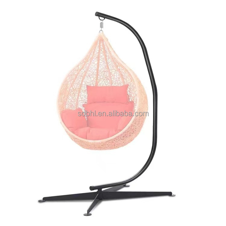Outdoor Camping Double Hammock Stand with Customized Color and Easy Collapsible
