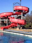 Swimming Pool Game Water Adventure Play Equipment Spiral Fiberglass Slide