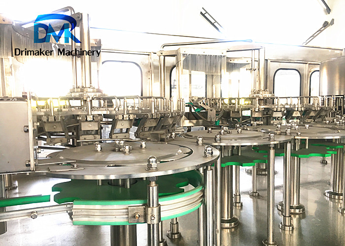 4 In 1 Automatic Juice Filling Machine 2 Times Rinsing 1500-20000 Bottles Per Hour