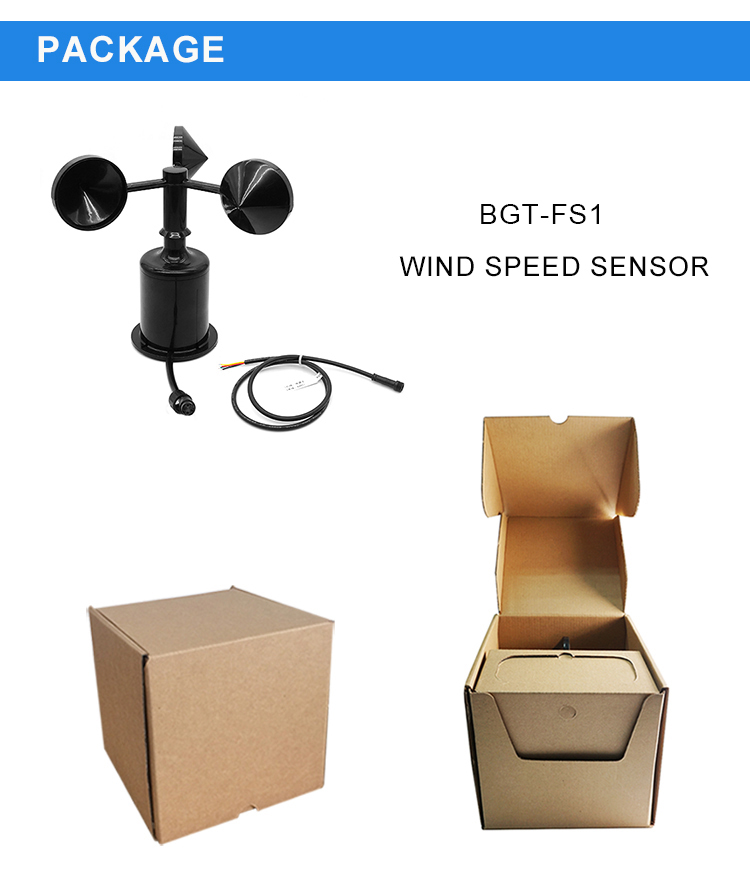 GPRS Output Wind Speed and Direction Sensor for Agriculture Data Collection System