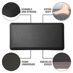 China Customizable Anti Fatigue Pads PU Foaming Desk Mats wholesale