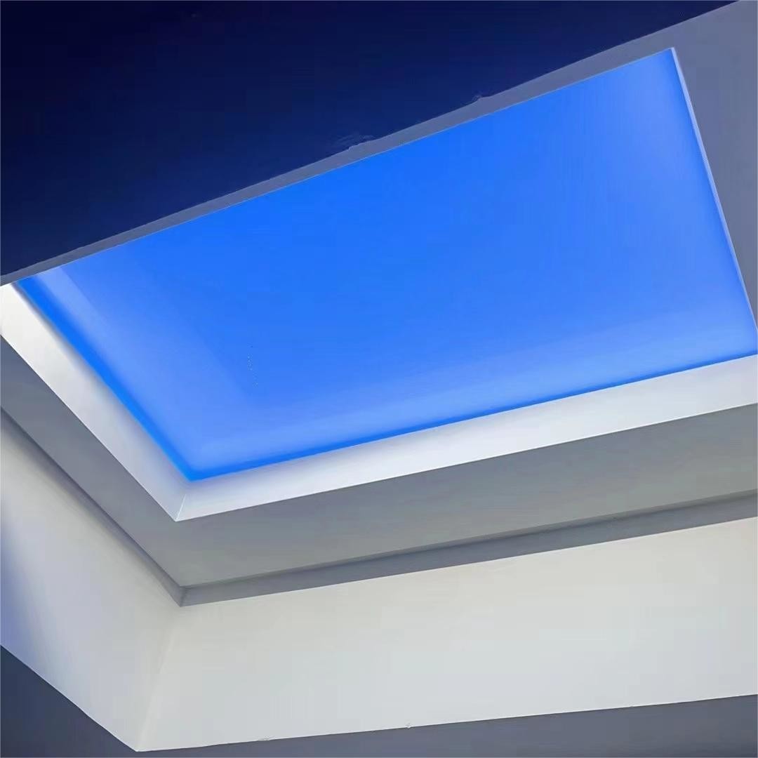 1200*600mm big Artificial Blue Sky Led Skylight Ceiling Panel modern healthy sunshine lightings