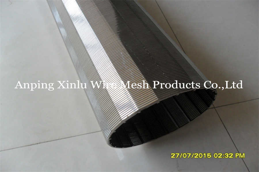 Spiral Wedge Wire Johnson Well Screen Tube With Thread Male And Female End Connections