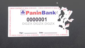 China Colourful / Blank Thin Destructible Vinyl Stickers Eggshell Sticker Security Labels wholesale
