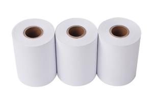 China 210mm 50gsm Carbonless Printed Thermal Paper Rolls wholesale