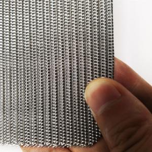 China SS 316L Twill Weave Industrial Filter For Mining / Chemical / Food Industry wholesale