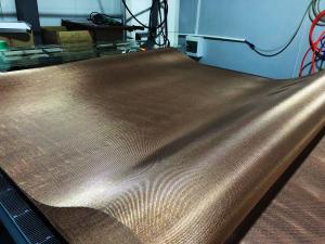 China Metal Mesh Fabric Laminated Glass, Laminated Mesh Fabric Glass, Metalspurc Glass wholesale