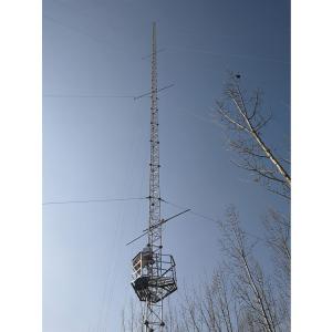 China Antenna Telecommunication 80m Guyed Wire Tower wholesale