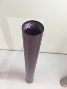 China Aodized Aluminum Round Tapping Tube / Flaring Tube for Fishing Pole on sale