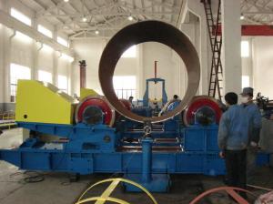China Wide Wheel Boiler Welding Rollers / Tank Turning Rolls High Efficient wholesale