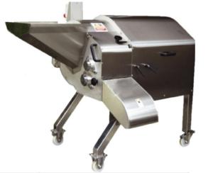 China 1000kg/h Food Processing Machinery , Fruit Vegetable Industrial Dicing Machine wholesale