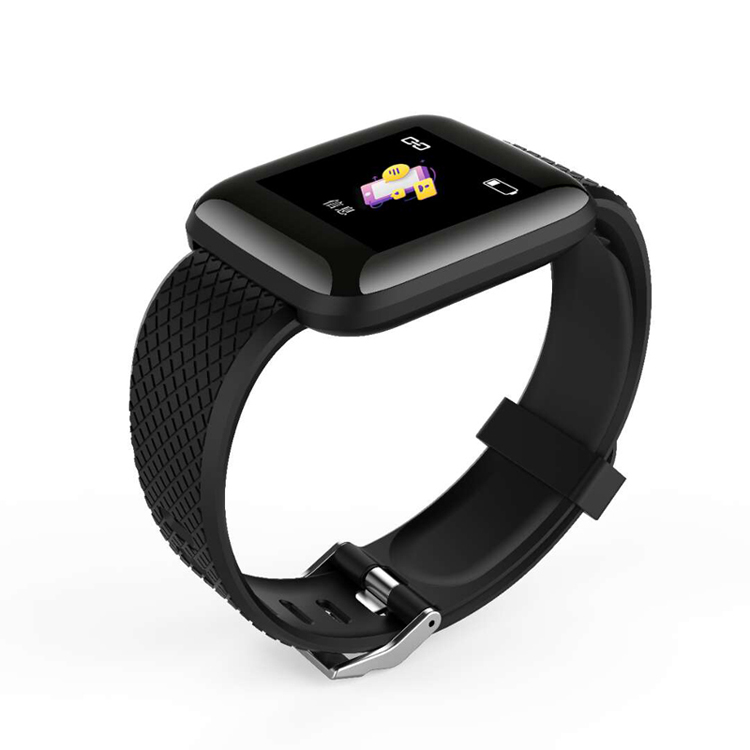 4 Colors Waterproof Fitness Tracker Smartwatch 1.3 inch Screen 44mm Strap